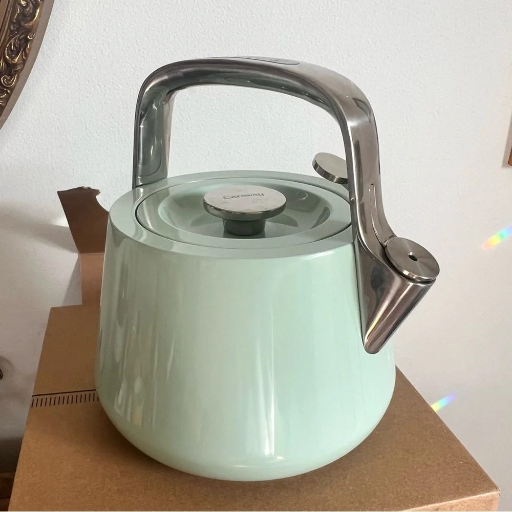 Caraway Whistling Tea Kettle - Picture 8 of 11